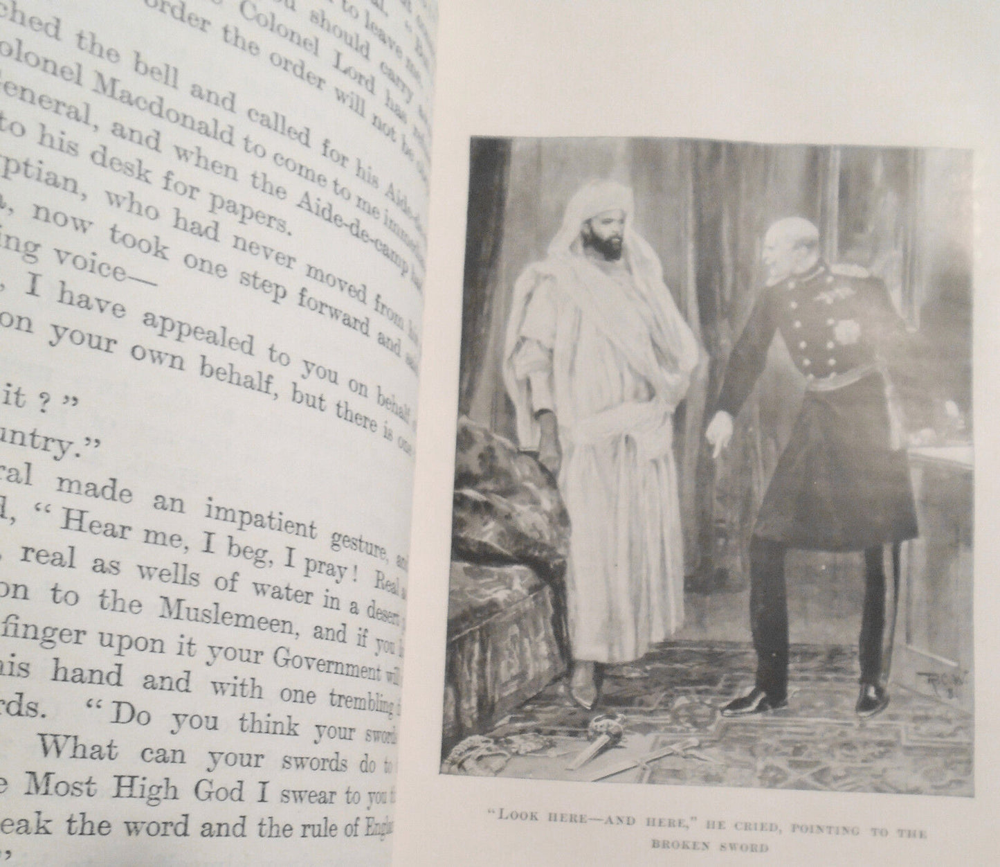 Hall Caine - The White Prophet - First edition 1909 + author SIGNED note - 2 Vol