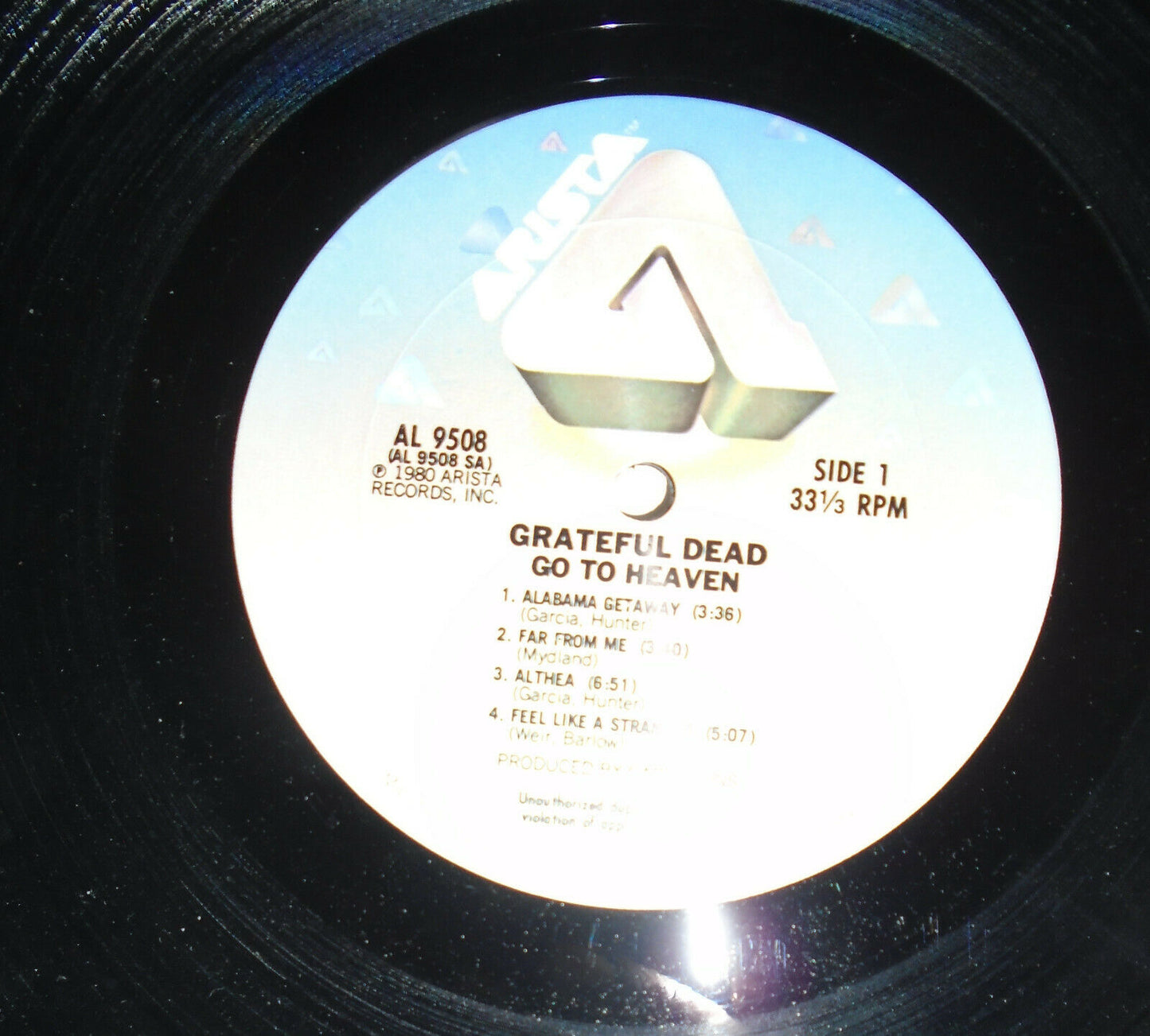Grateful Dead : Go To Heaven & Terrapin Station - 2 vinyl LPs lot