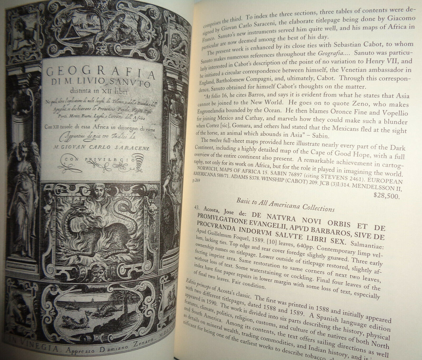 America to 1700 William Reese Company Catalogue 209 [Americana before 1701] 2001