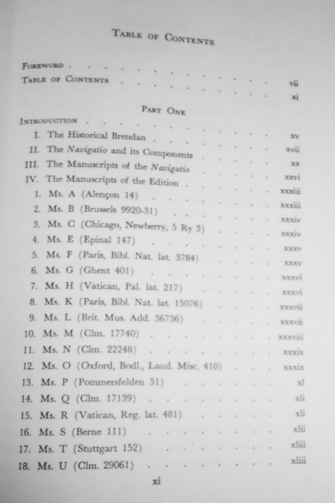 Navigatio Sancti Brendani Abbatis: From Early Latin Manuscripts, by Carl Selmer