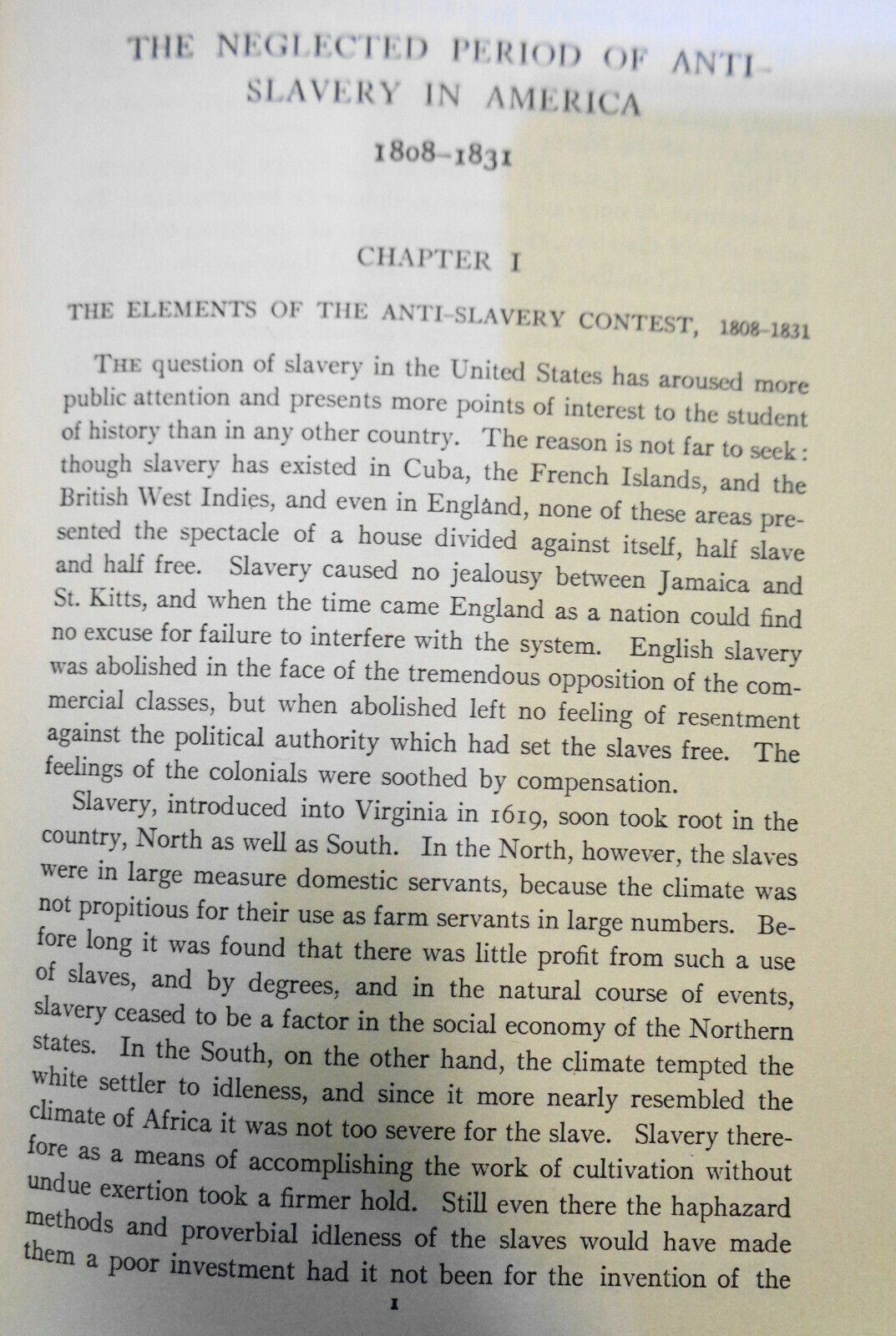 The Neglected Period of Anti-Slavery in America, 1808-1831 by Alice Dana Adams