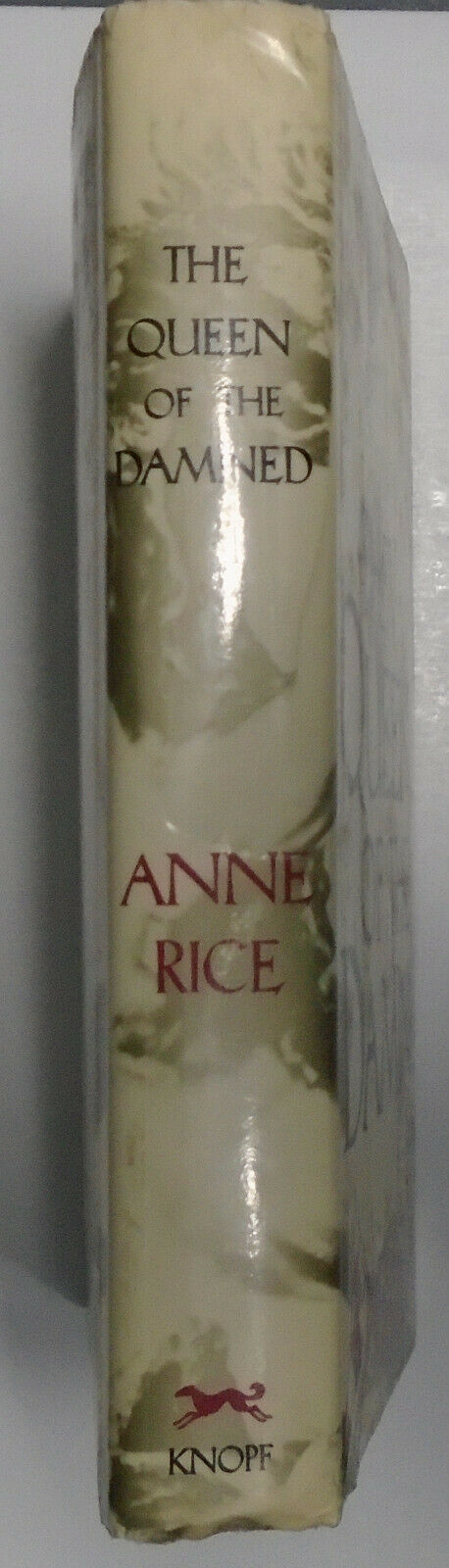 The Queen Of The Damned by Anne Rice.  First Edition 1988 - Vampire Chronicles