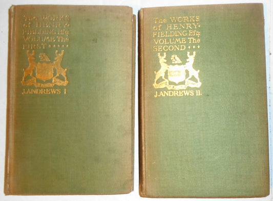 1899 Fielding: The Adventures of Joseph Andrews and his friend Mr. Abraham Adams