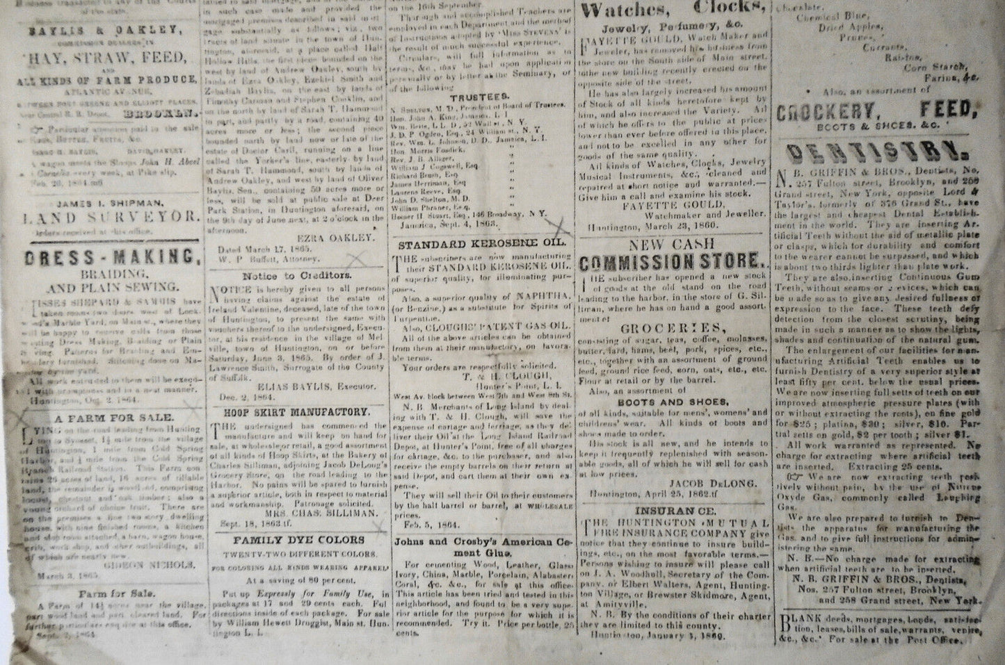 The Long-Islander, March 24, 1865. Civil war; negro captain Robert Small, etc.