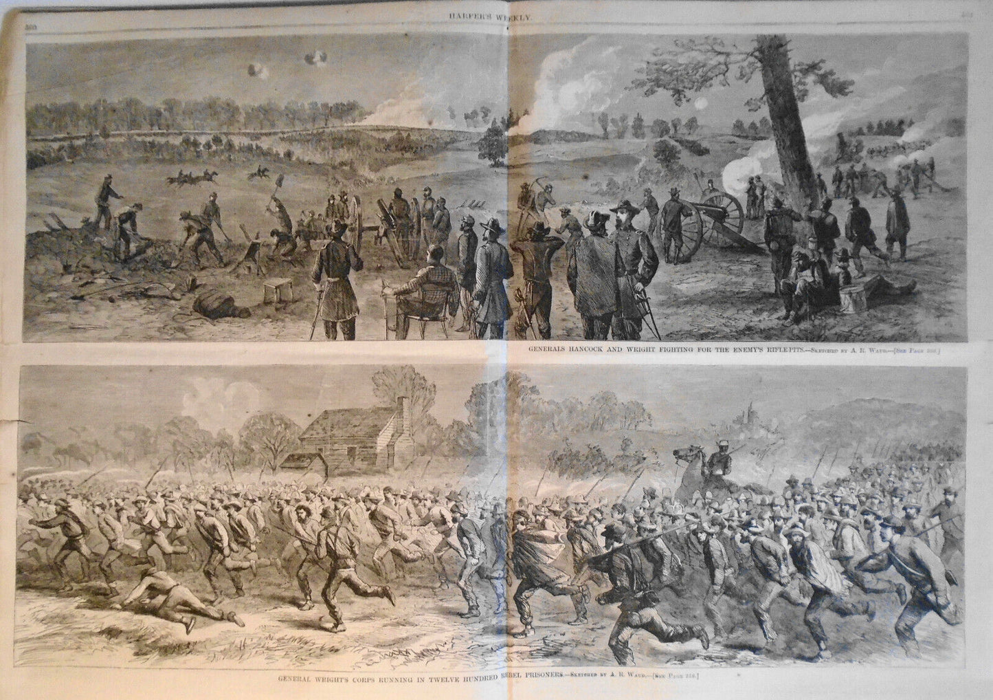 Harper's Weekly June 4, 1864.  Complete Original - Civil War: Grant's Campaign..