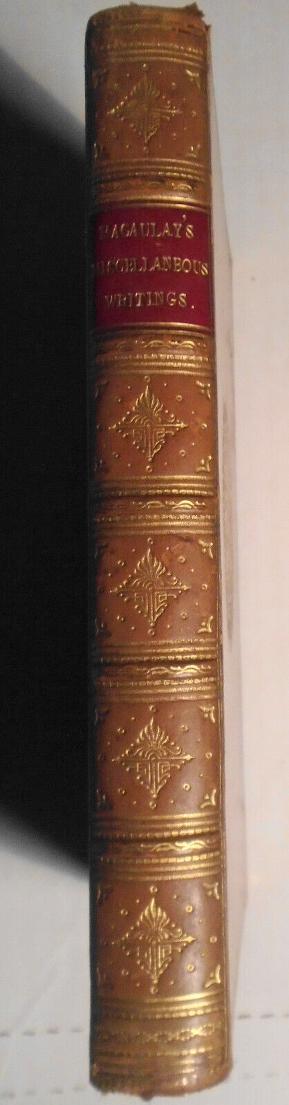 1882 The Miscellaneous Writings of Lord Macaulay.