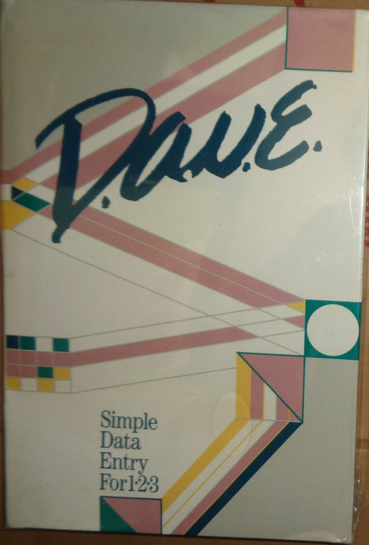 D.A.V.E. (Data Addition, Verification, Editing) for 1-2-3,  by GOLDATA COMPUTER