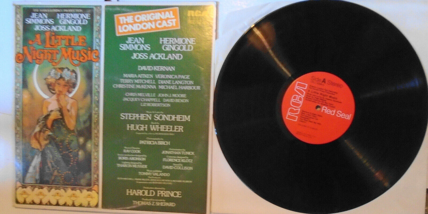 9 Stephen Sondheim vinyl LPs Lot (12 discs) - original cast soundtracks