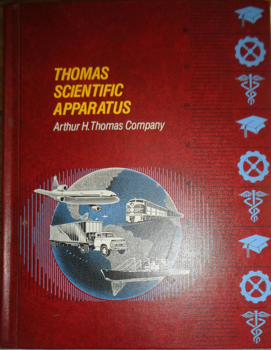 SCIENTIFIC APPARATUS Catalog, by Arthur H Thomas Co. 1980