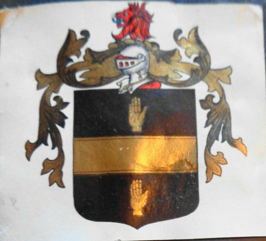 Armorial Ex Libris bookplate - circa 1900 - no name