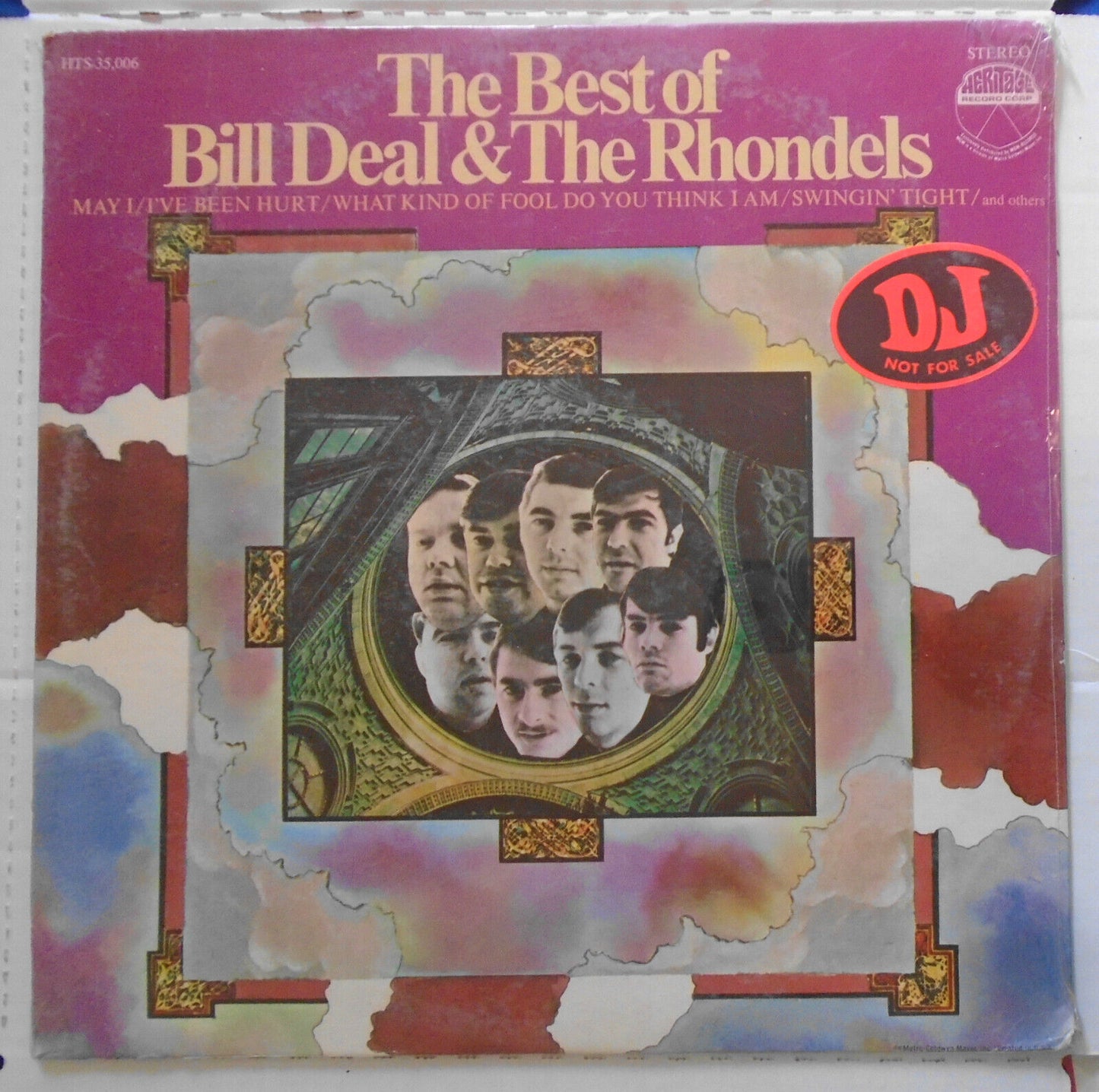 SEALED  The Best of Bill Deal and the Rhondels - LP - 1970. DJ Promo Record.