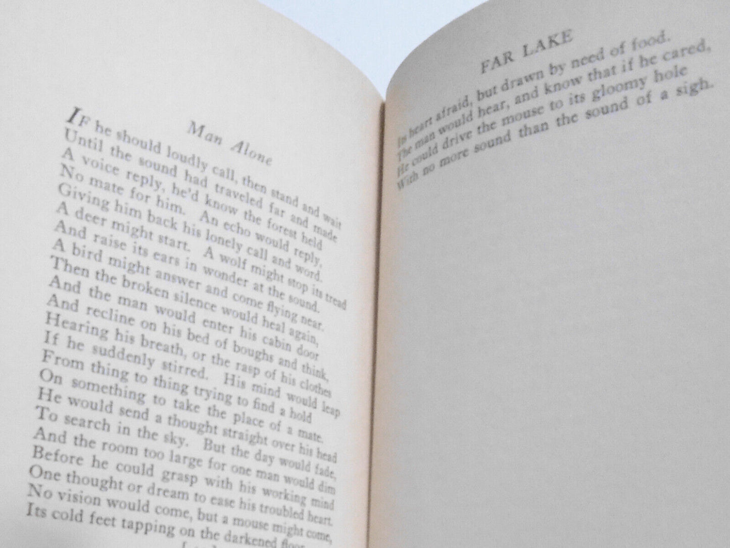 Far Lake, by Wade Van Dore. Signed First Edition, 1930. Poetry.