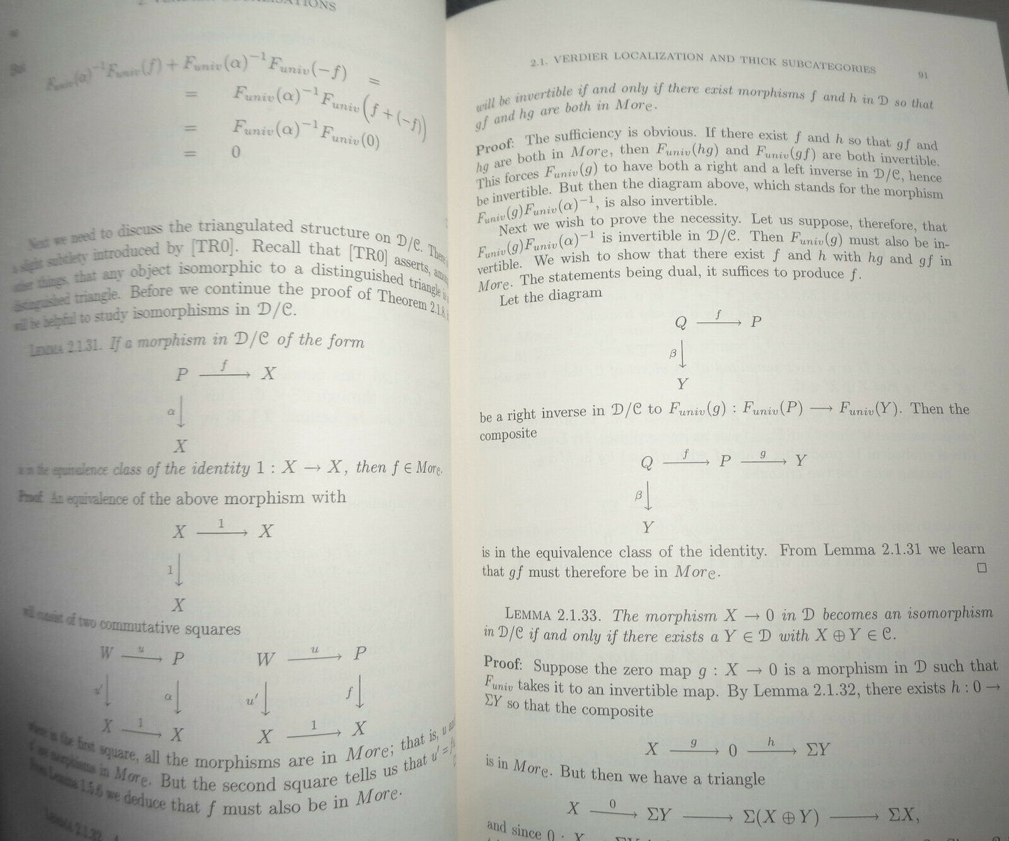 Triangulated categories, by Amnon Neeman. 2001 softcover