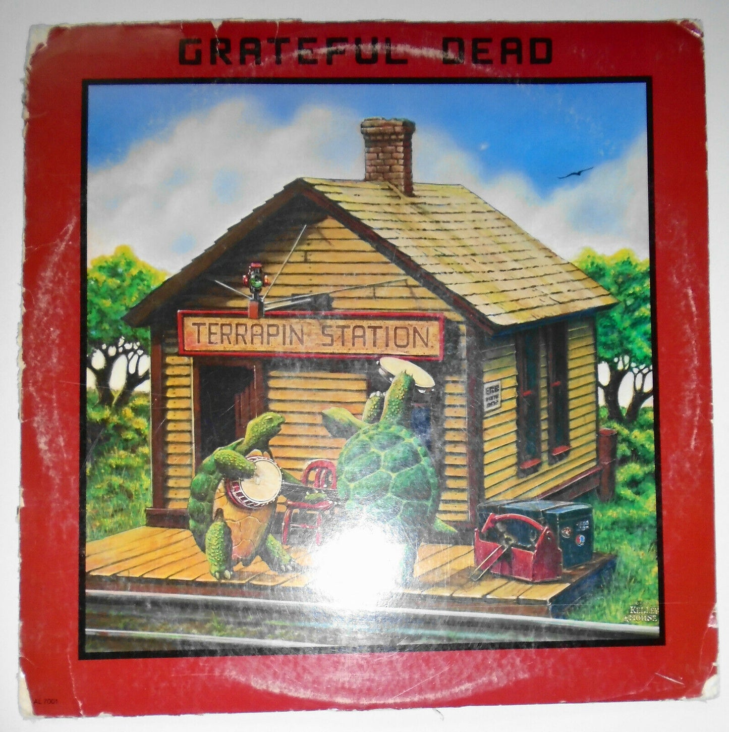 Grateful Dead : Go To Heaven & Terrapin Station - 2 vinyl LPs lot