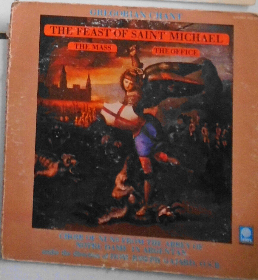 Gregorian Chant - 3 LP Lot - Feast of St. Michael, etc.
