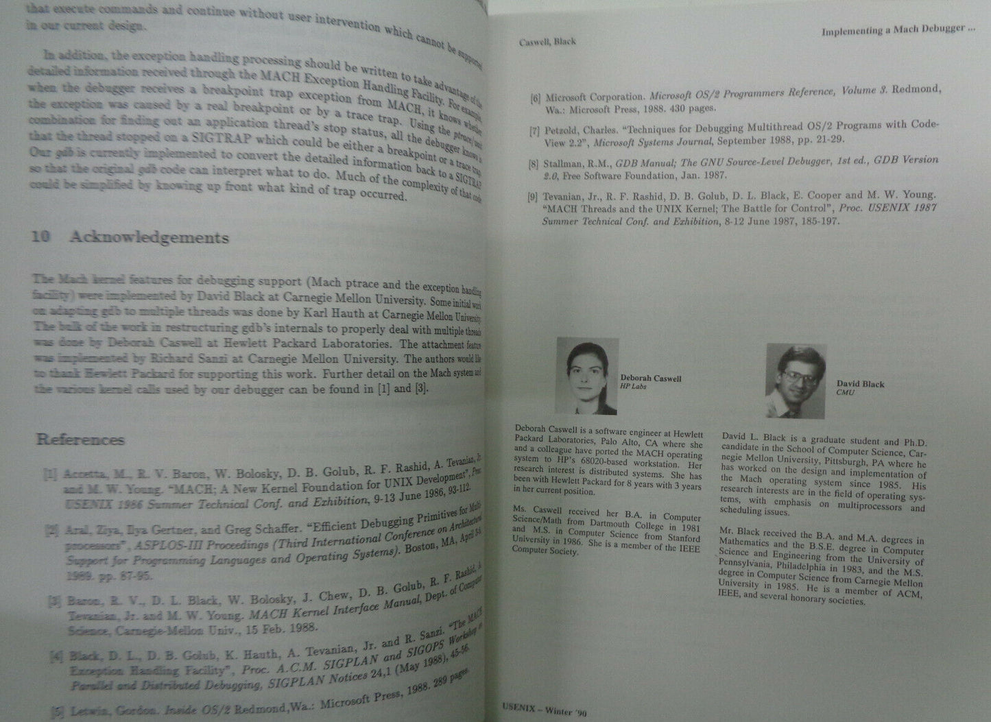 Proceedings of  Winter 1990 USENIX Conference : Jan 22-26,1990, Wash, DC [UNIX]