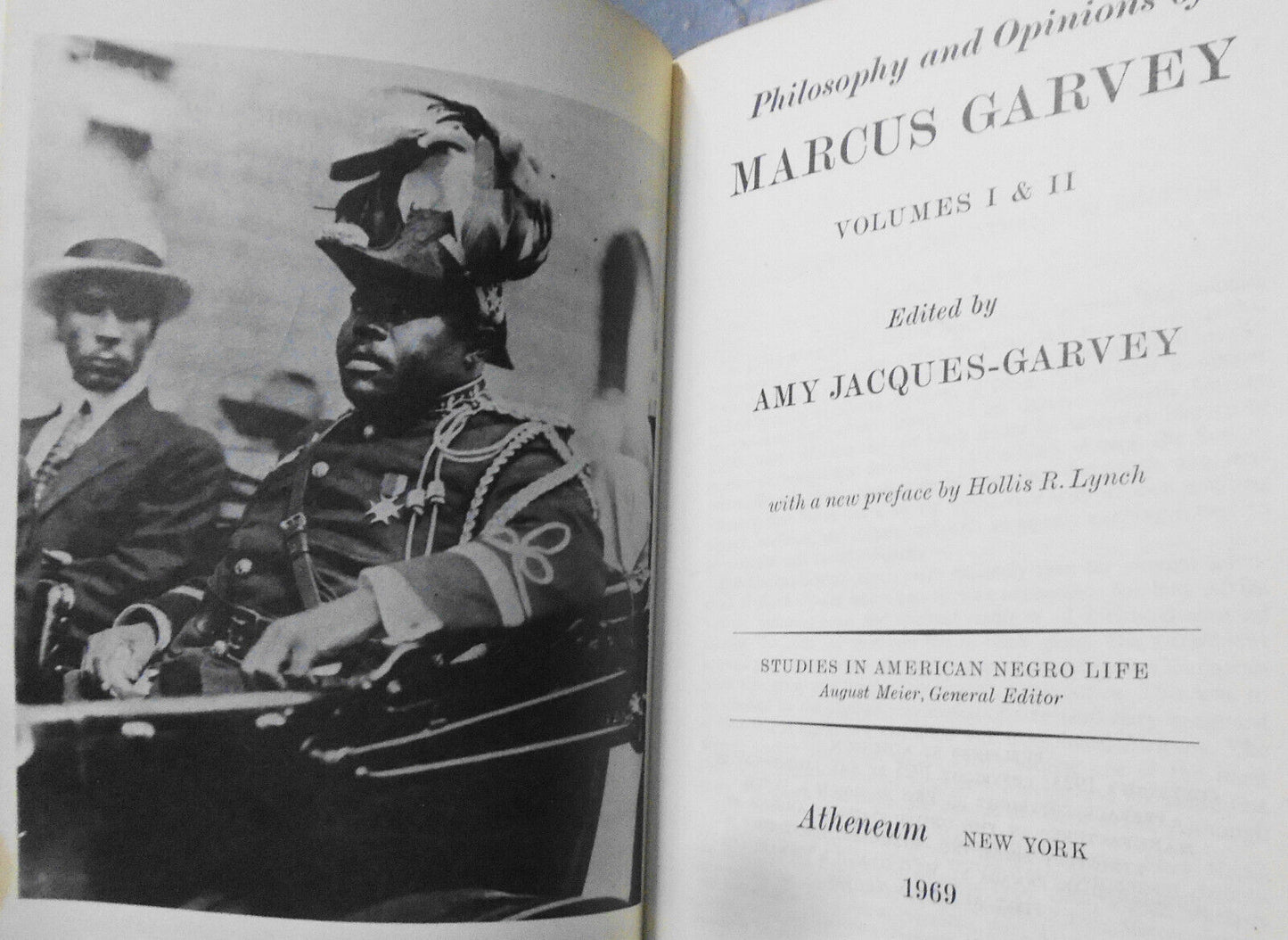 9 African-American history books - Marcus  Garvey, Leroi Jones, van Peebles, etc