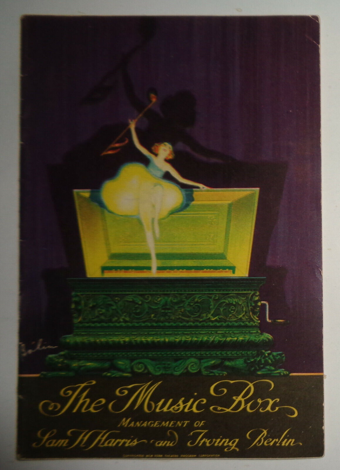 TOPAZE - Souvenir Program - NEW YORK: THE MUSIC BOX, 1930.