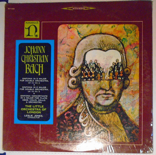 Johann Christian Bach Sinfonias -Leslie Jones Little Orch London H-71165 SEALED