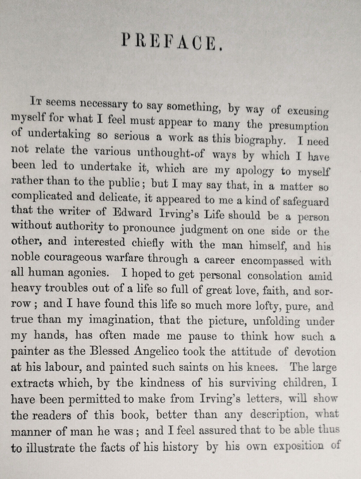 The Life of Edward Irving,  by Mrs. Oliphant. [1865]