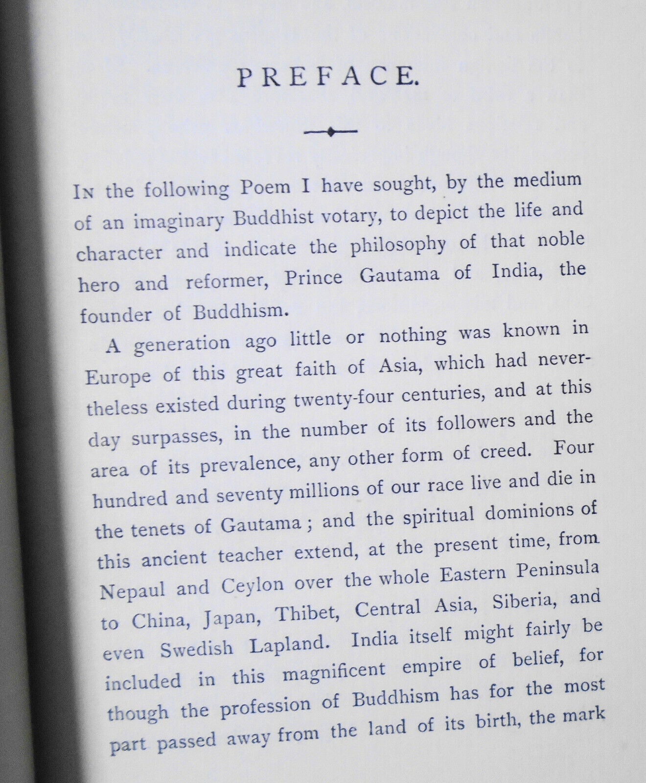 The light of Asia, by Edwin Arnold, Sir. 1892. [Life and teaching of Gautama]