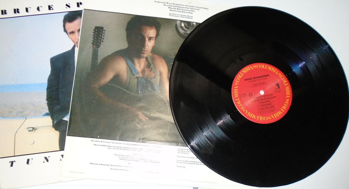 Bruce Springsteen 4 LP Lot : Darkness, Born in USA, Asbury Park, Tunnel of Love