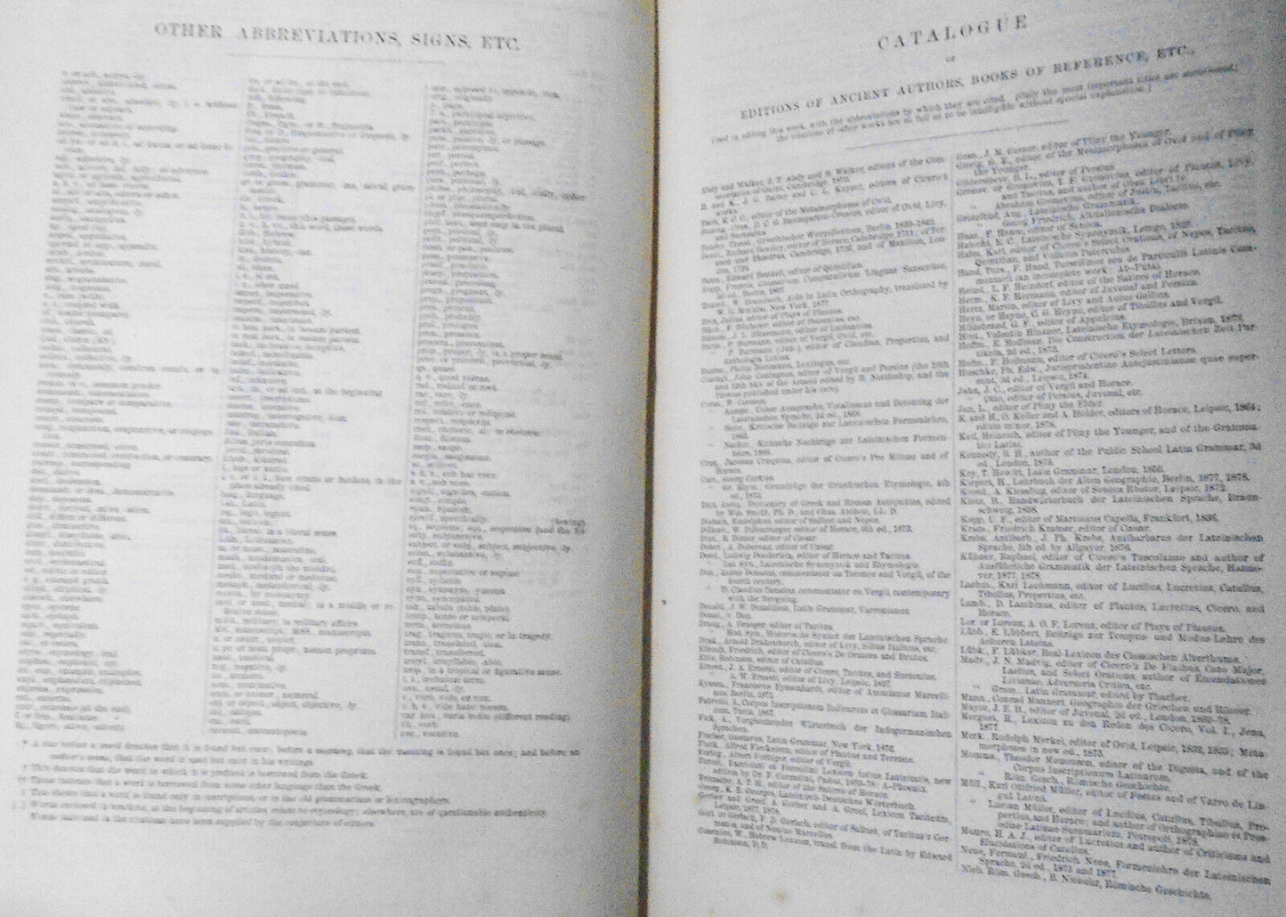 1894 A Latin Dictionary, Founded on Andrews' Edition of Freund's - Lewis & Short