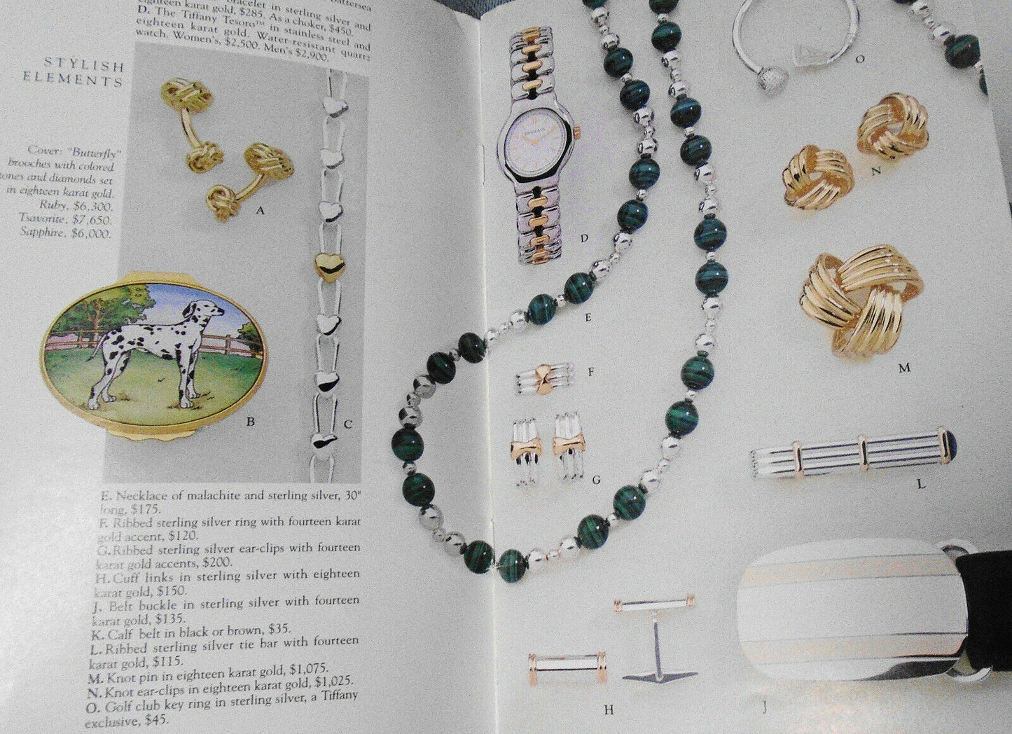 5 Tiffany & Co. The Blue Book 1986 - 1991.