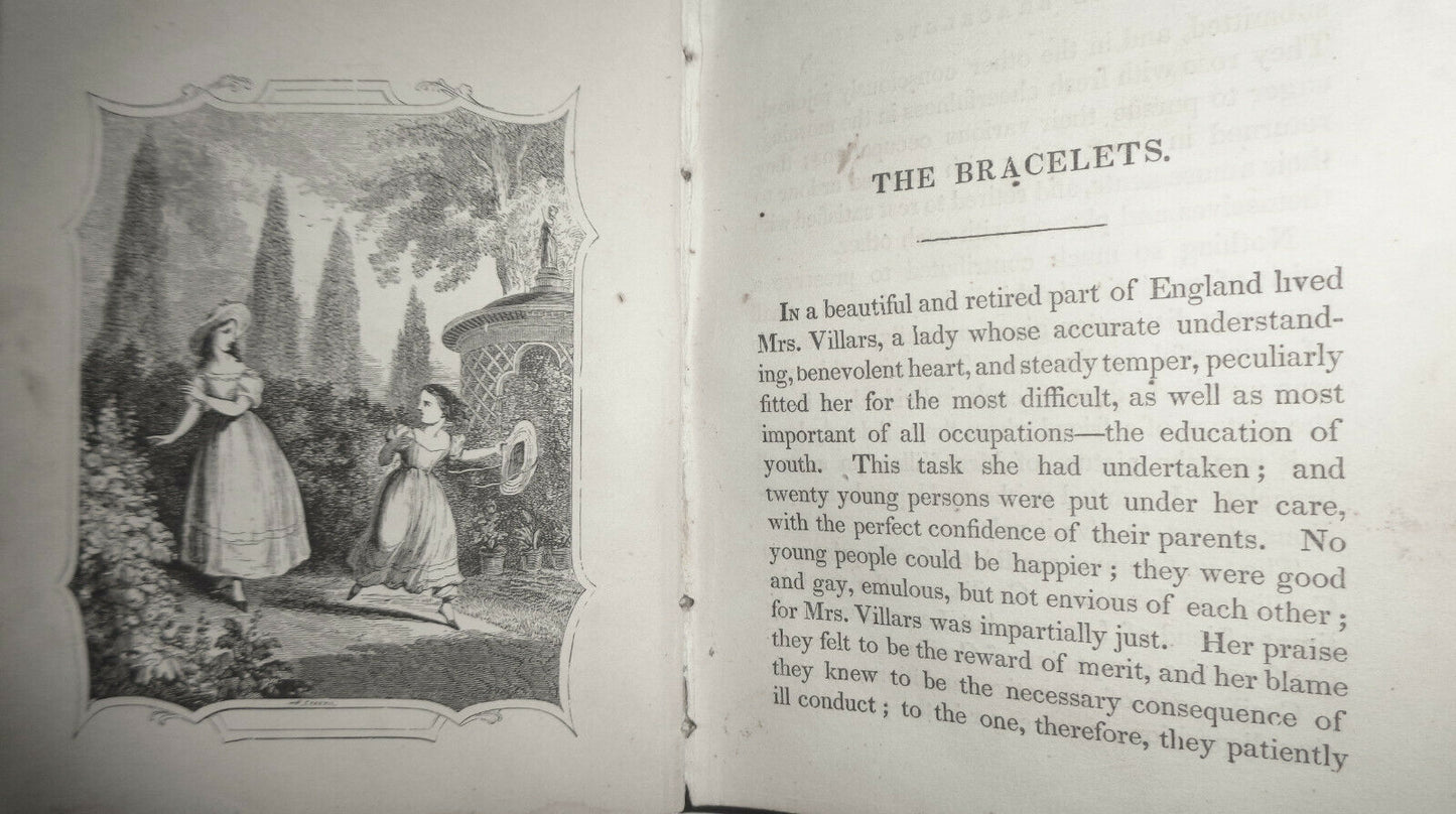 1851 THE FIRESIDE STORY BOOK, by Maria Edgeworth