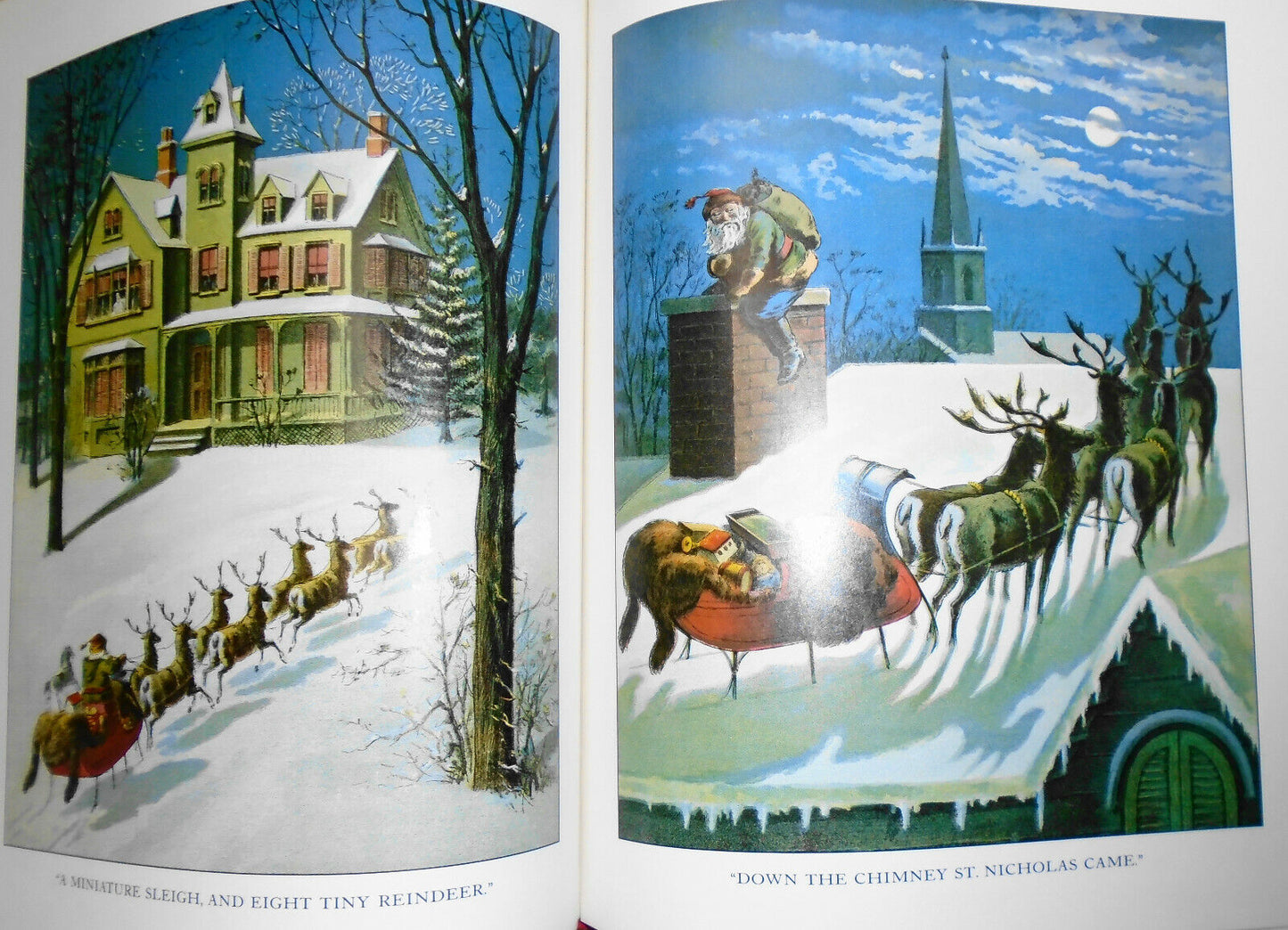 The night before Christmas, or, A visit of St. Nicholas: an antique reproduction