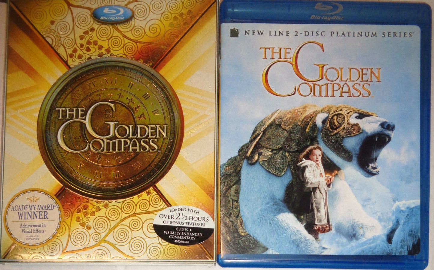 The Golden Compass (Blu-ray Disc, 2008, 2-Disc Set, Special Edition) - Like New