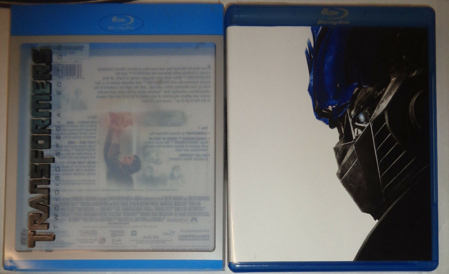 Transformers (Blu-ray, 2008, 2-Disc Set, Special Edition Widescreen) - Like New