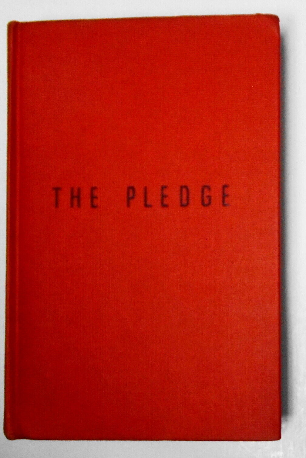 The Pledge, by Friedrich Durrenmatt. First edition. 1959. Jonathan Cape, London