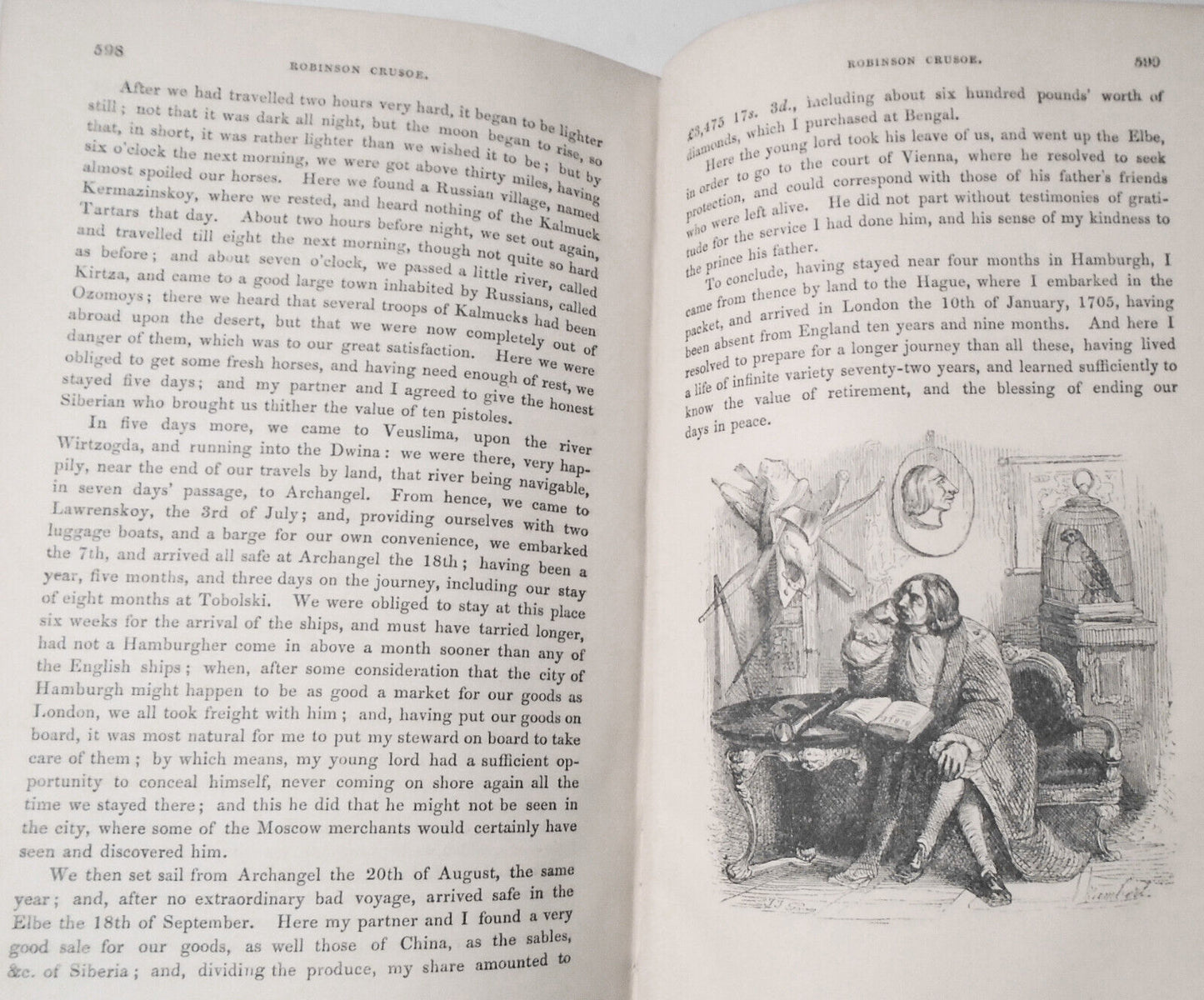 1864 The Life and Adventures of Robinson Crusoe, by Daniel Defoe