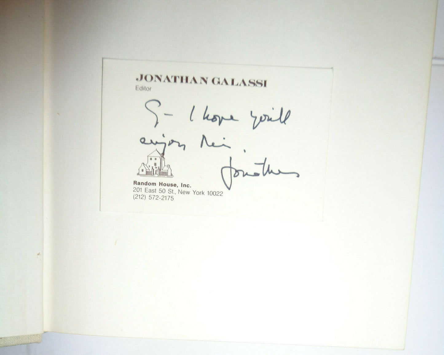 Elbowing the Seducer, by T. Gertler. First Edition, First Printing 1984 HC/DJ