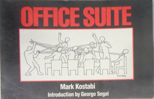 Office suite, by Mark Kostabi  1986 SIGNED First edition