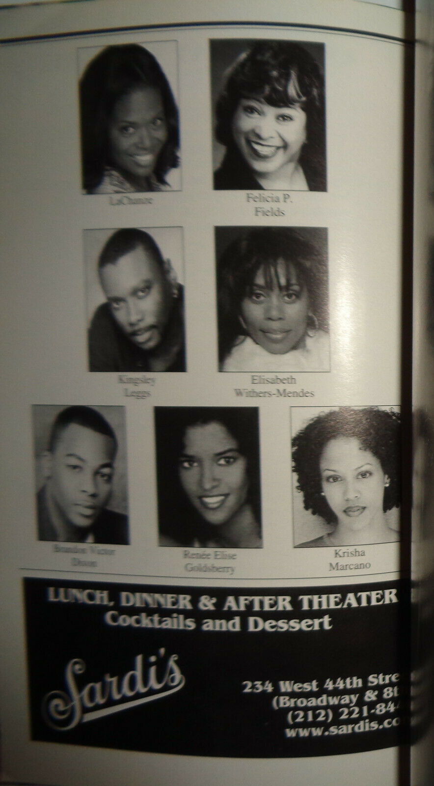 THE COLOR PURPLE - PLAYBILL - OPENING NIGHT, DECEMBER 1, 2005