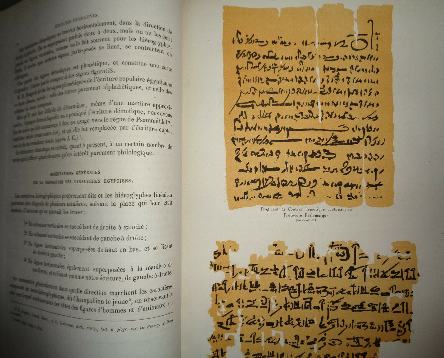 1860 Les Ecritures Figuratives Et Hieroglyphiques Des Differents Peuples 1st ed