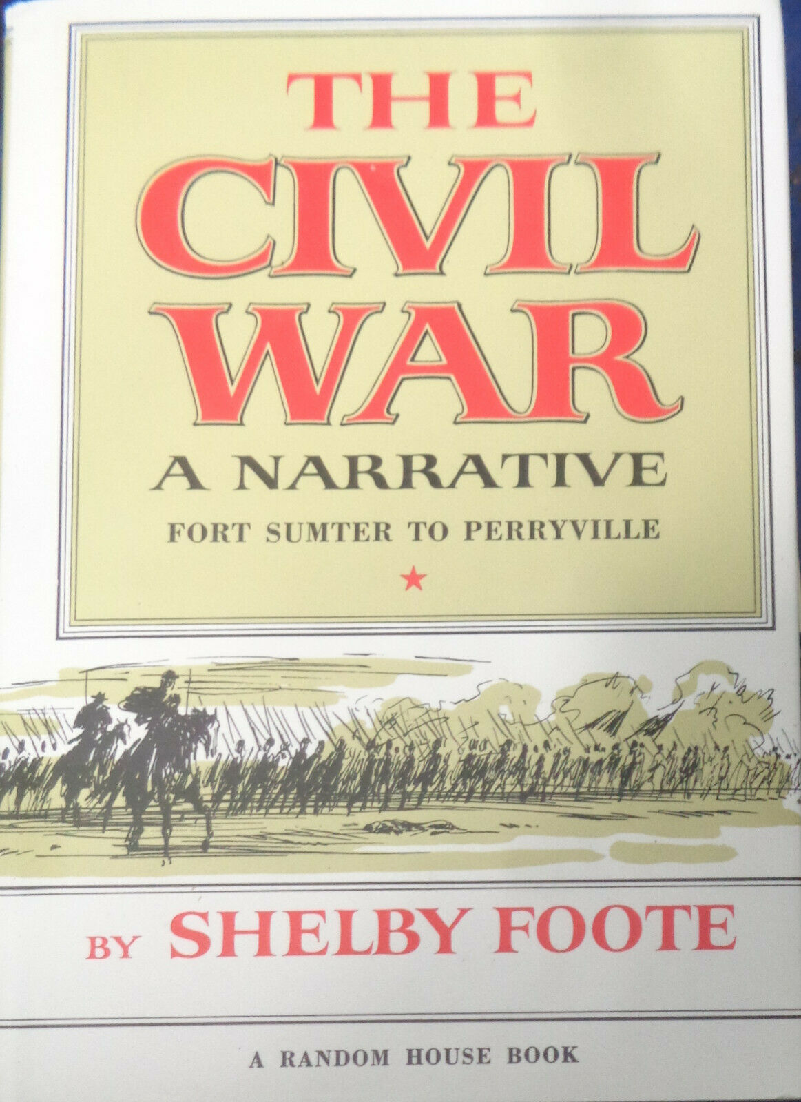 The Civil War A Narrative, by Shelby Foote. Hardcover 3 books Box Set. Fine/Fine