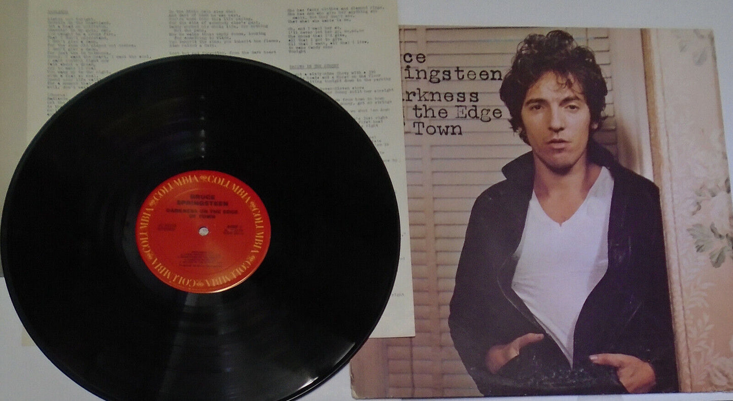 Bruce Springsteen 4 LP Lot : Darkness, Born in USA, Asbury Park, Tunnel of Love