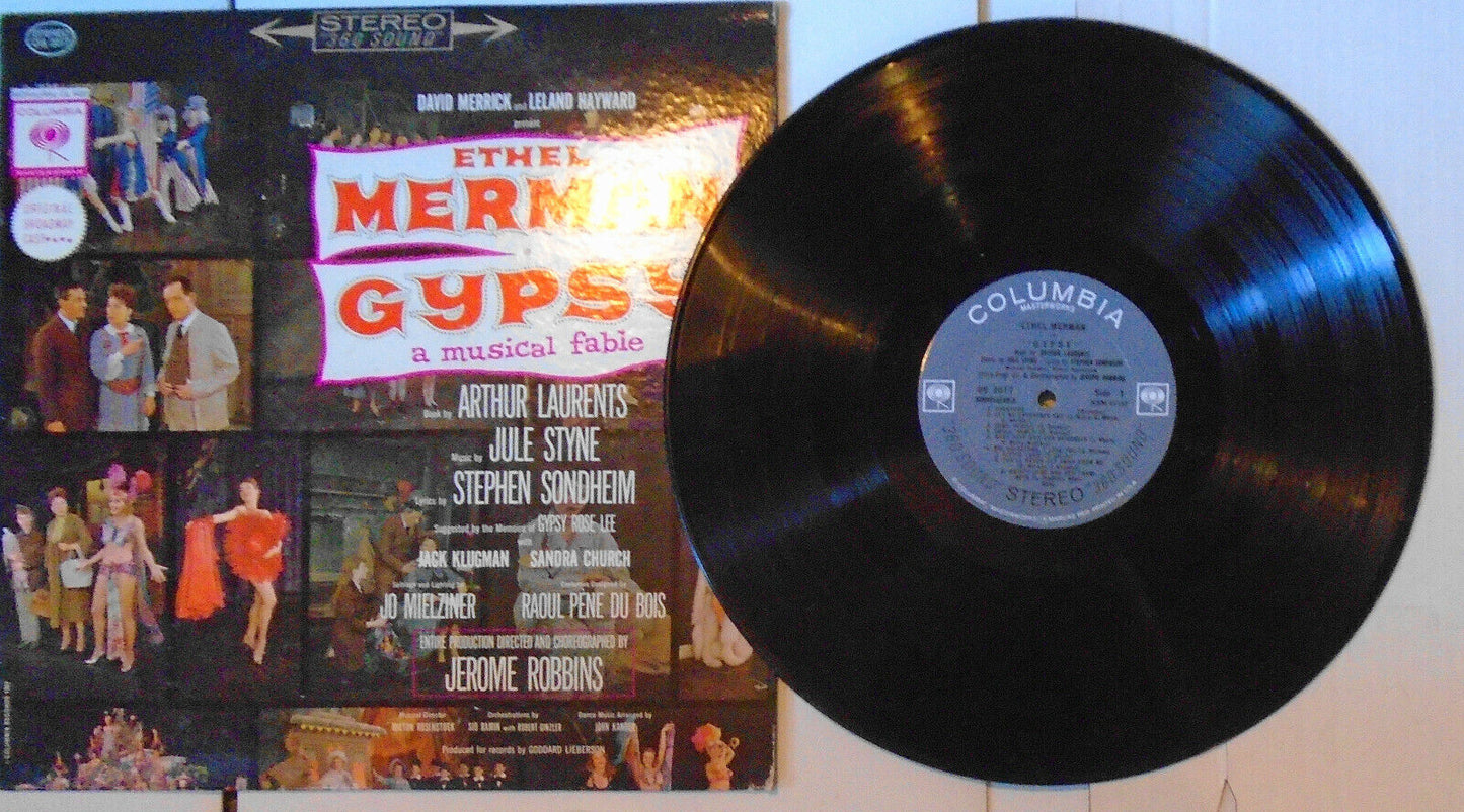 9 Stephen Sondheim vinyl LPs Lot (12 discs) - original cast soundtracks