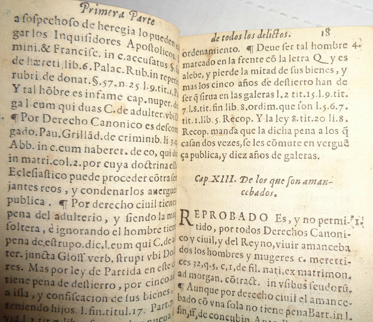 1613 PRADILLA BARNUEVO, FRANCISCO DE Tratado y summa de todas las leyes penales