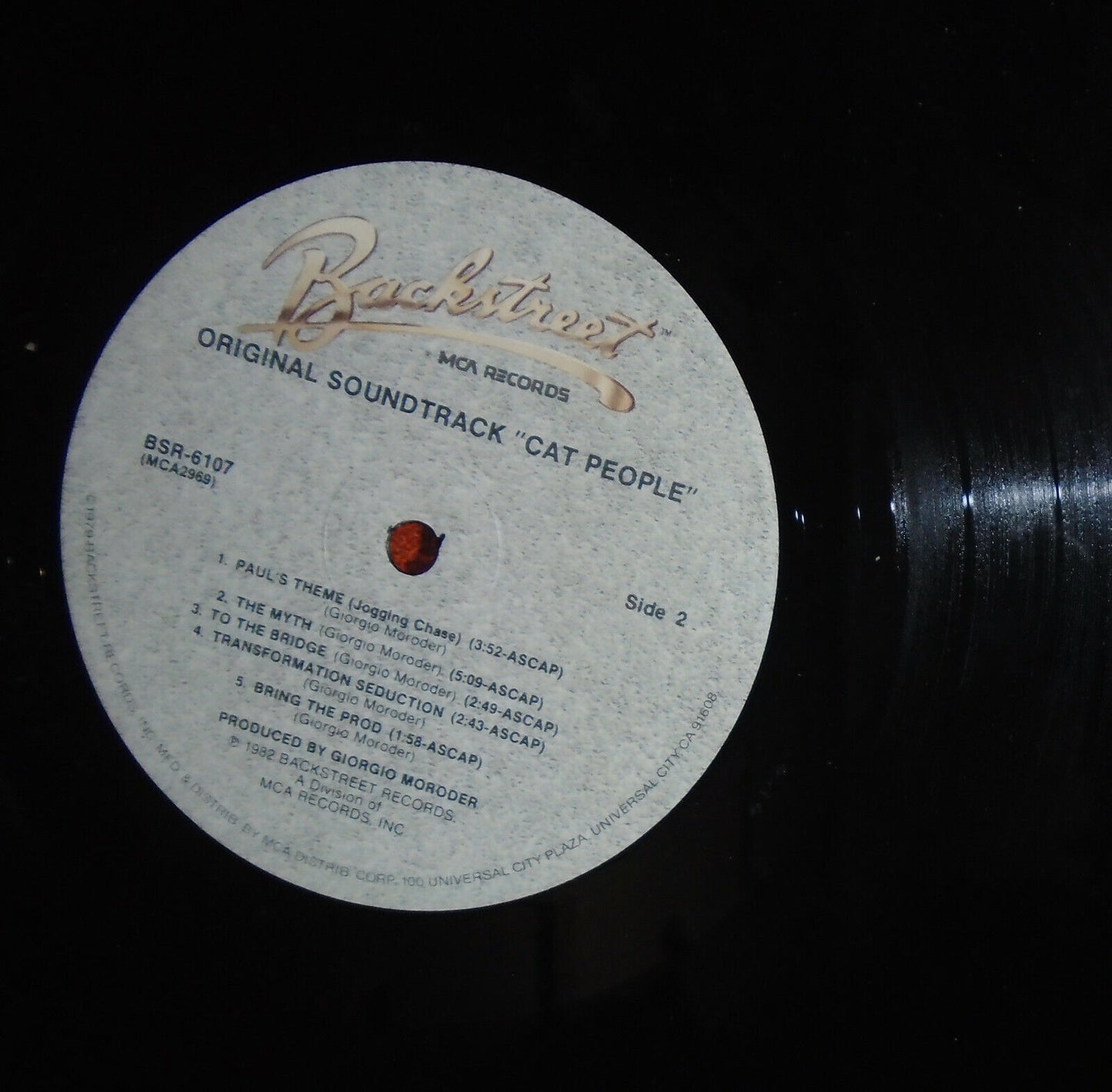 Cat People - Vinyl LP.  Original Soundtrack  David Bowie  Promo copy. Near mint