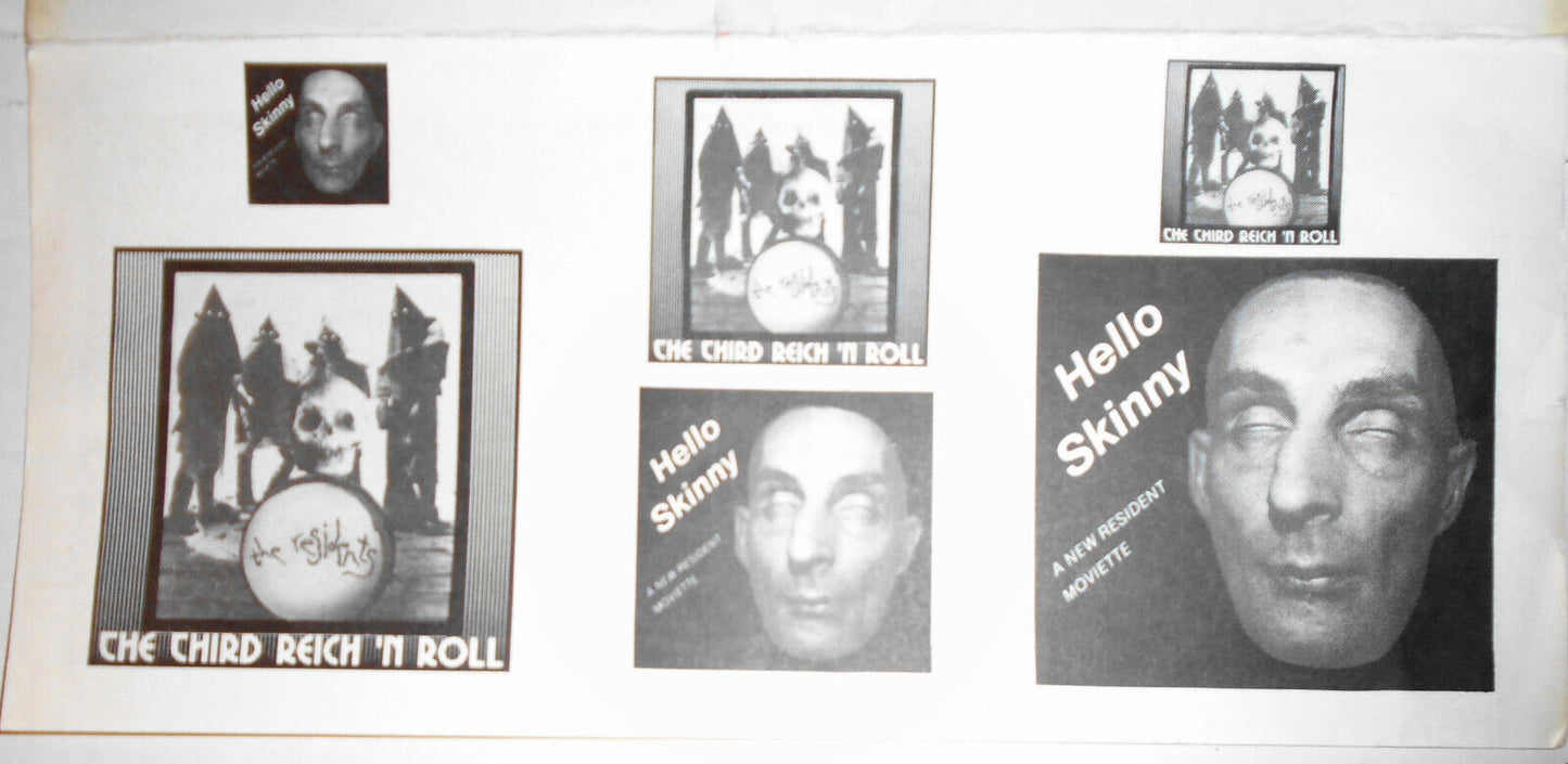 Hello Skinny : A Residents Moviette 1980  poster - introducing Brigit Terris