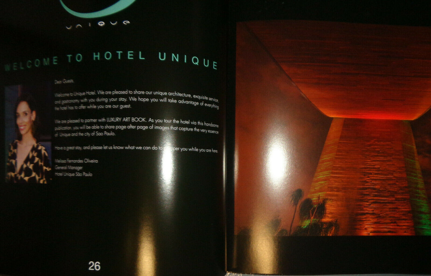 Unique Hotel São Paulo - Luxury Art Book, 2014