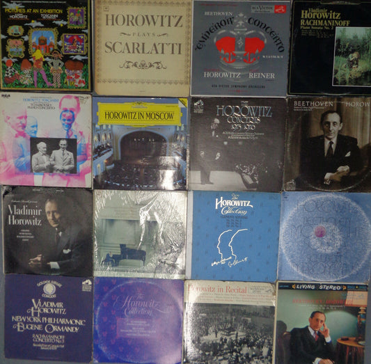 Lot of (16) Vladimir Horowitz Vinyl LP Albums