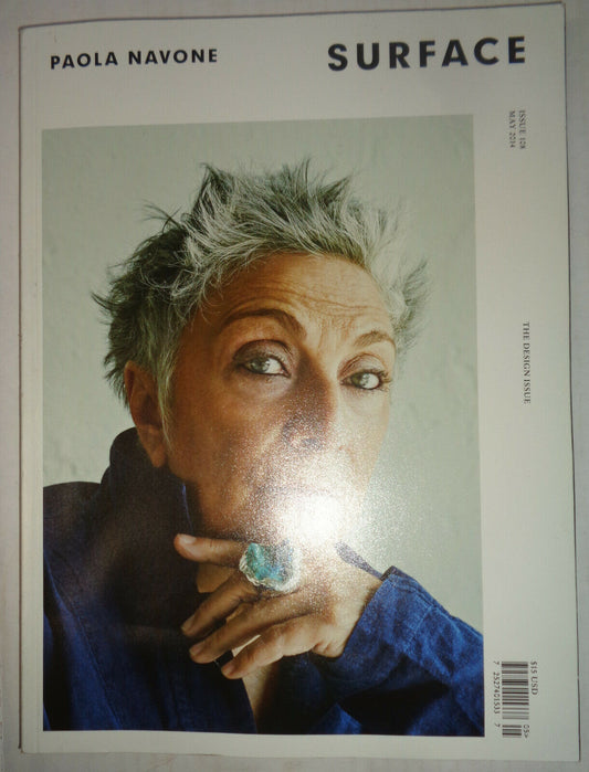 Surface Magazine # 108 (May, 2014) Paola Navone on Cover. Design issue