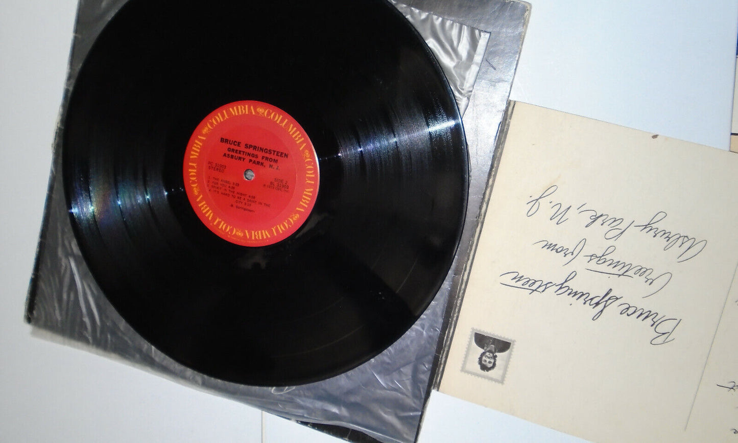 Bruce Springsteen 4 LP Lot : Darkness, Born in USA, Asbury Park, Tunnel of Love