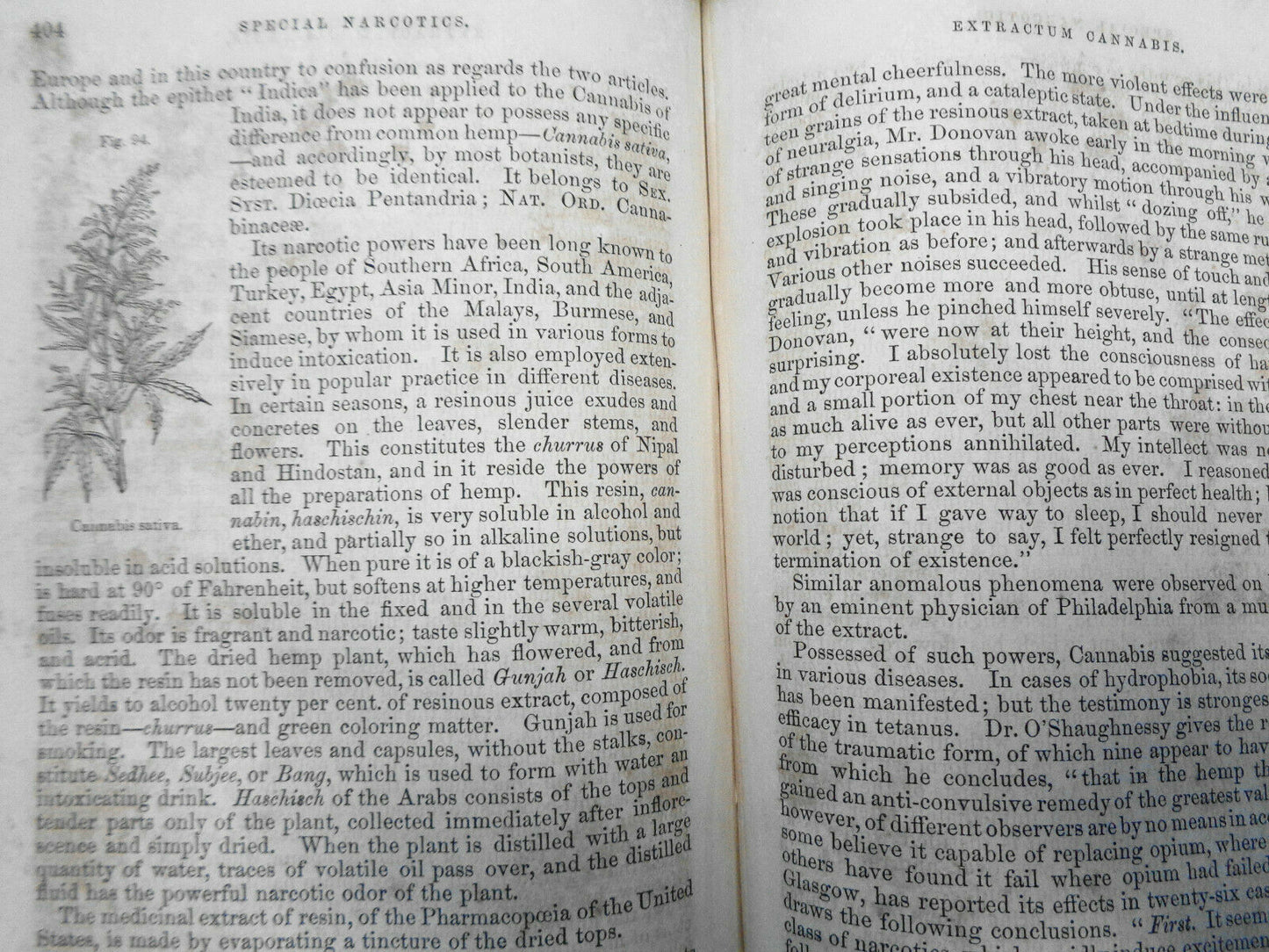 1857 GENERAL THERAPEUTICS AND MATERIA MEDICA, Volume 1 - by Robley Dunglison