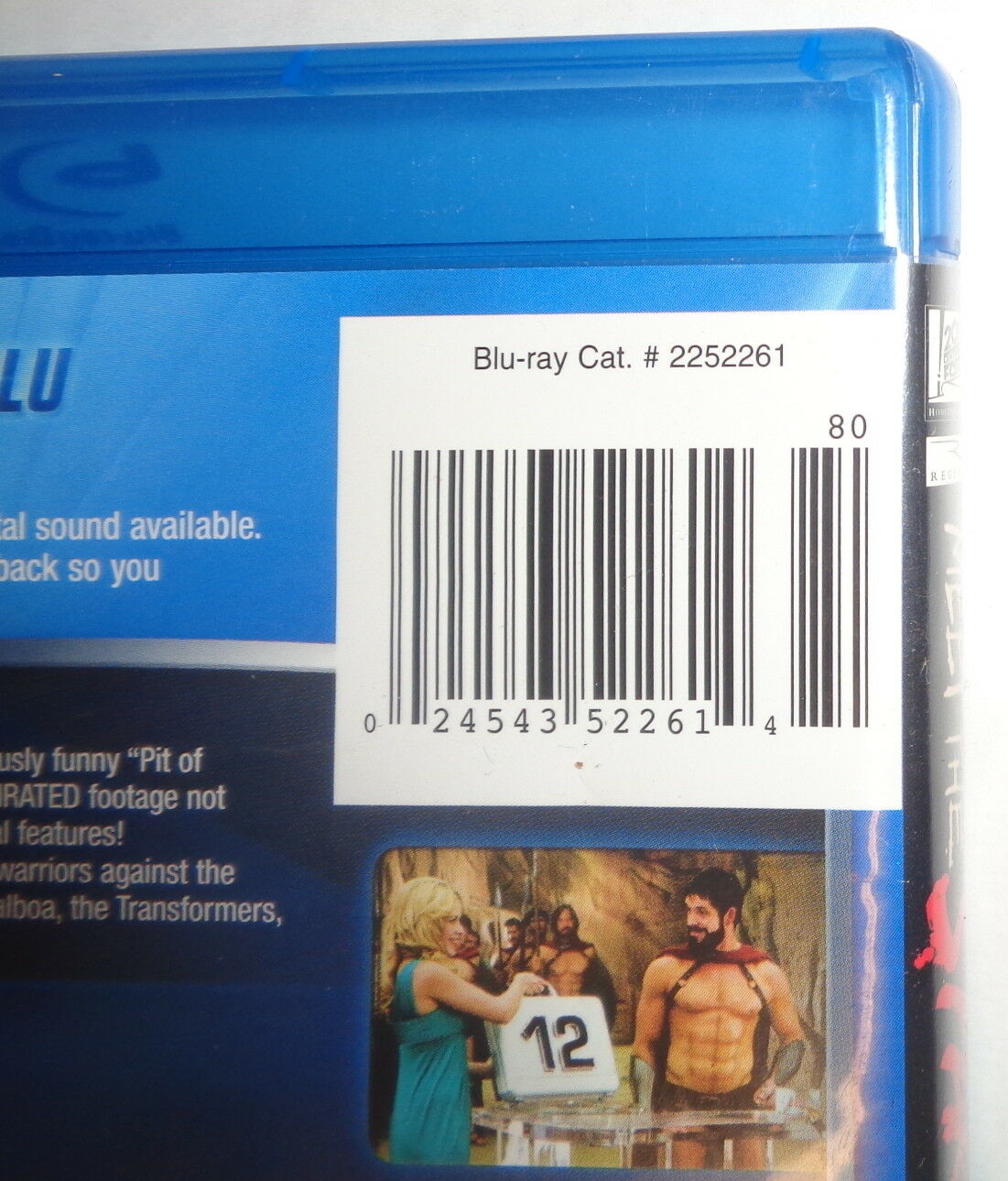 Meet the Spartans (Blu-ray Disc, 2008, Unrated Pit of Death Edition) - Like New